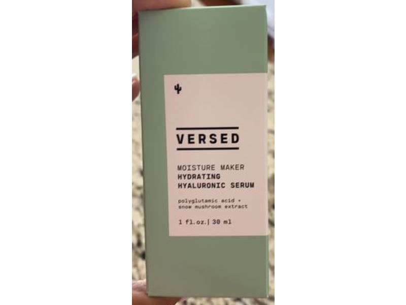 Versed Moisture Maker Hydrating Hyaluronic Face Serum, 1 fl oz/30 mL