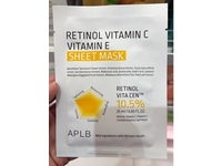 APLB Retinol Vitamin C Vitamin E Sheet Mask, 0.85 fl oz/25 mL - thumbnail 2