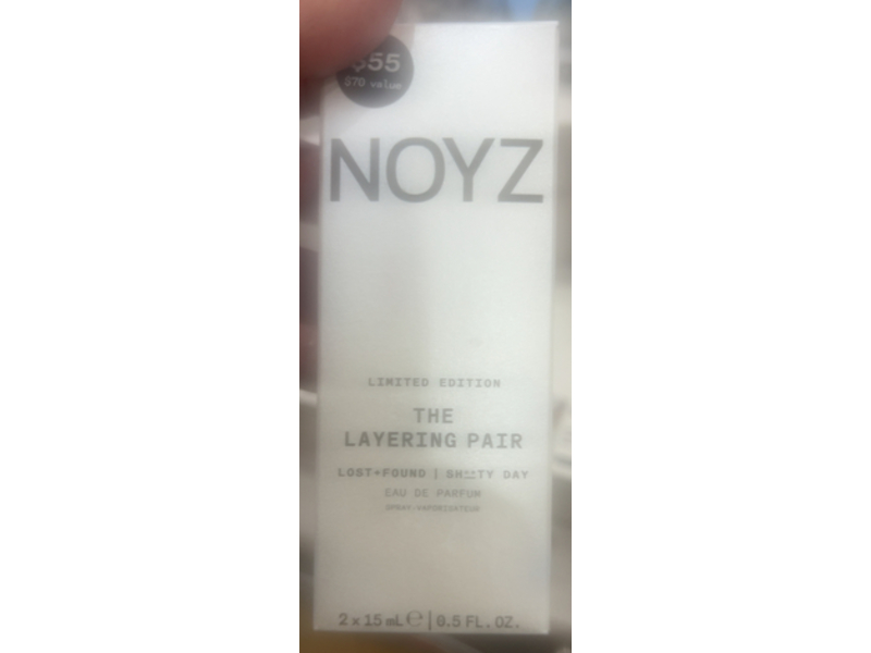 Noyz The Layering Pair Eau De Parfum, Lost + Found & Sh**ty Day, 0.5 fl oz/15 mL, 2 Count