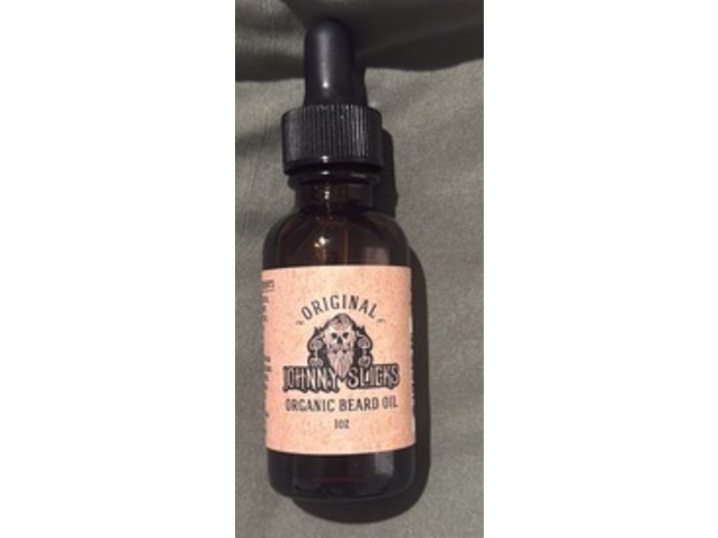 Johnny Slicks Organic Beard Oil, Original, 1 oz