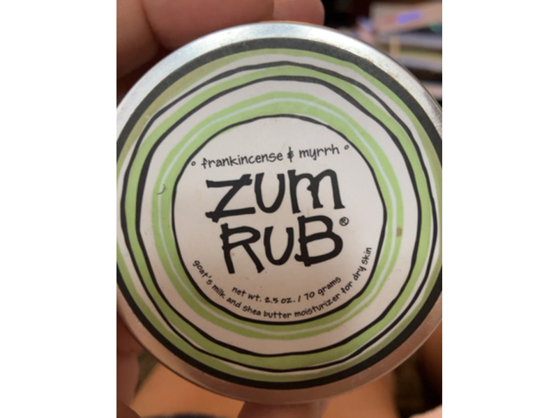 Zum Rub Moisturizer, Goat's Milk & Shea Butter, 2.5 oz/70 g