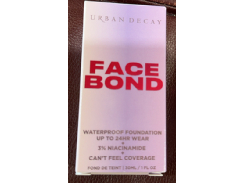 Urban Decay Face Bond Waterproof Foundation, Shade 15, 1 fl oz/30 mL