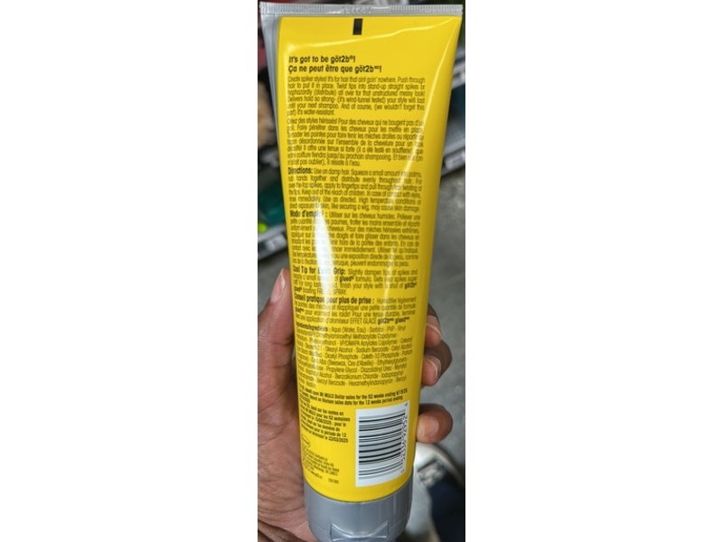 Got2b Glued Styling Spiking Glue, 8.45 oz/240 g