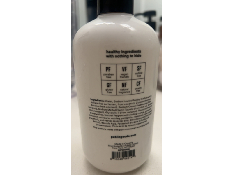 Public Goods Body Wash, 12 oz