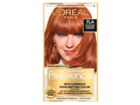 L'Oréal Paris Superior Preference Permanent Hair Color, 7LA Lightest Auburn, 1 Application - thumbnail 1