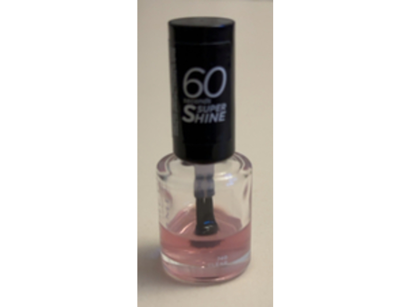 Rimmel London 60 Seconds Super Shine, 740 Clear, 8 g