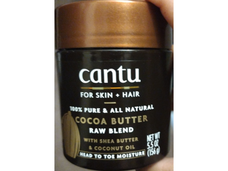 Cantu Skin + Hair Pure & All Natural Moisture, Coco Butter, 5.5 oz/156 g