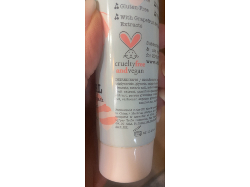 Trifle Cosmetics Overnight Hydrating Face Mask, Soft Swirl, 3.8 oz/100 g