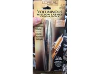 L'Oreal Paris Voluminous Million Lashes Mascara, Carbon Black, 0.29 fl oz/8.7 mL - thumbnail 2