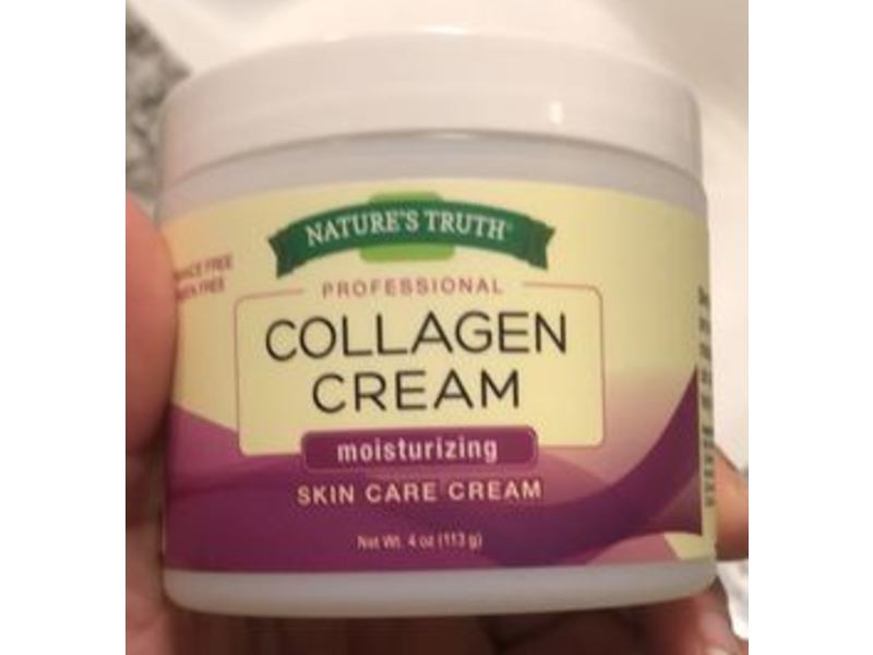 Nature's Truth Professional Moisturizing Collagen Cream, 4 oz/113 g
