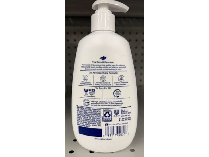 Dove Advanced Care Hand Wash, Deep Moisture, 12 fl oz/355 mL