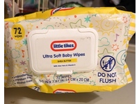 Little Tikes Ultra Soft Baby Wipes, Shea Butter, 72 Wipes - thumbnail 2