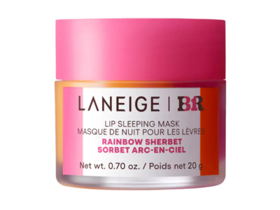 Laneige x Baskin Robbins Lip Sleeping Mask, Rainbow Sherbet, 0.70 oz/20 g