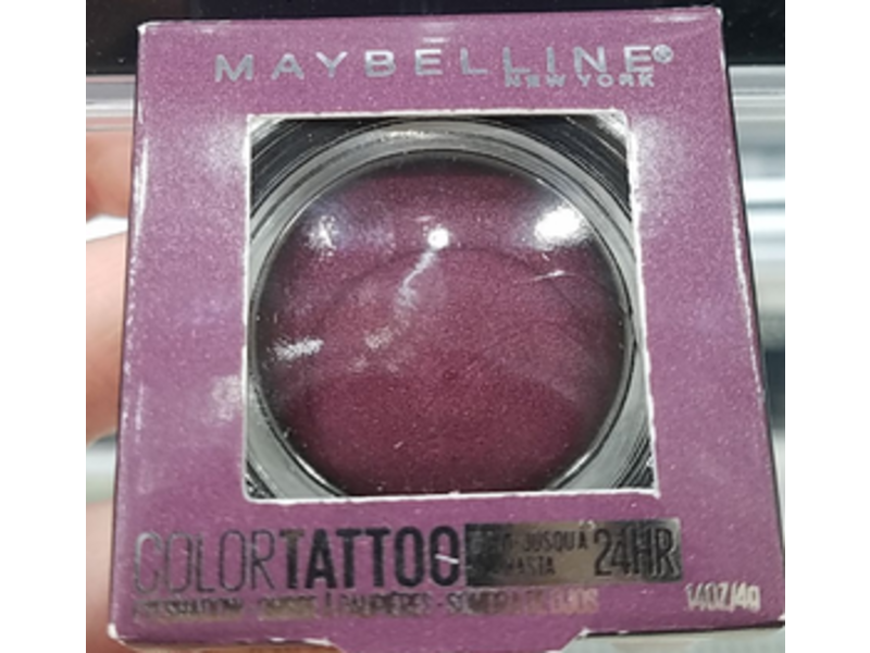 Maybelline New York Color Tattoo Eyeshadow, Knockout, 0.14 oz / 4 g