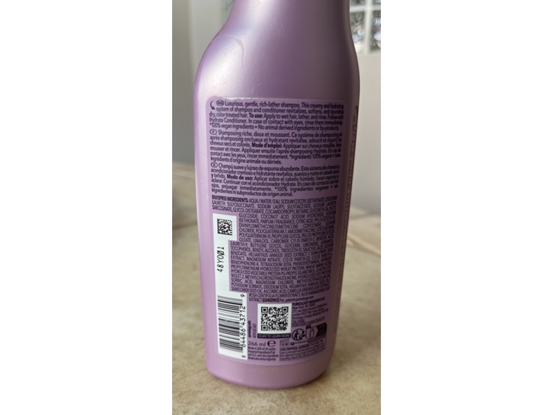 Pureology Hydrate Shampoo, 9 fl oz /266 mL