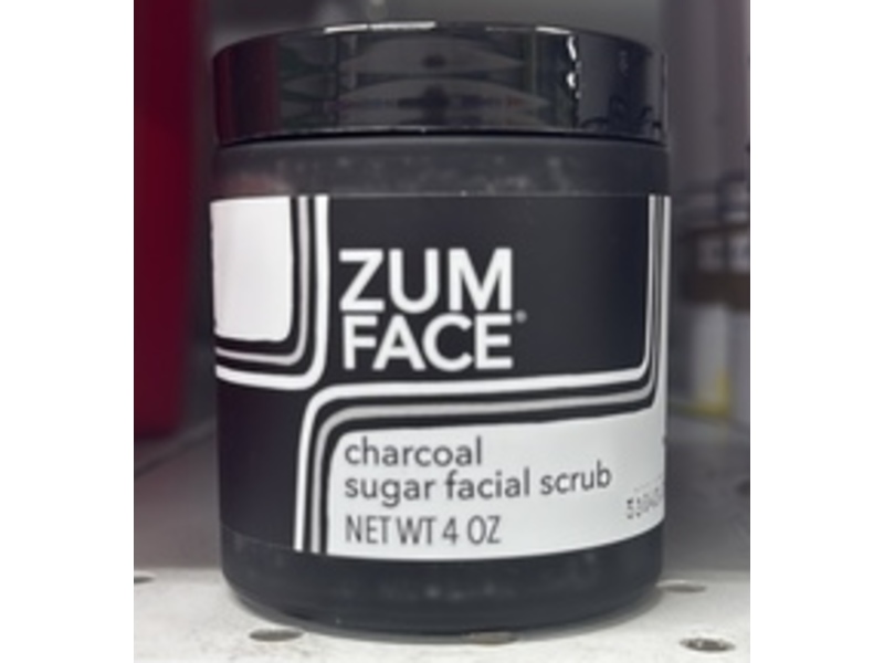 Indigo Wild Zum Face Charcoal Sugar Facial Scrub, 4 oz