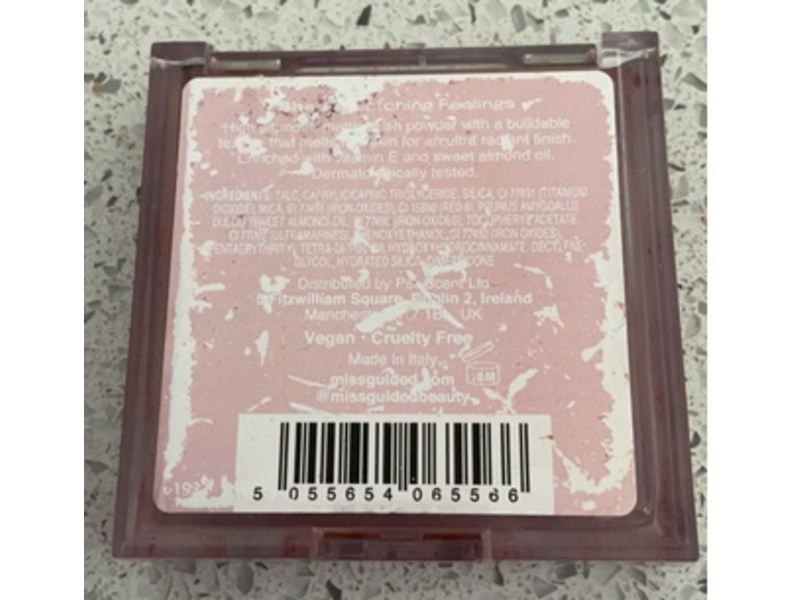 Missguided Beauty Stop I'm Blushing High Pigment Matte Blush, Catching Feelings0.25 oz/7 g