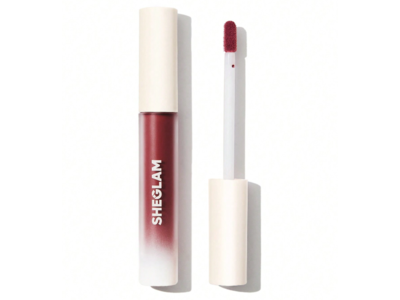 SheGlam Matte Allure Liquid Lipstick, Crimson, 0.11 oz/3.1 g