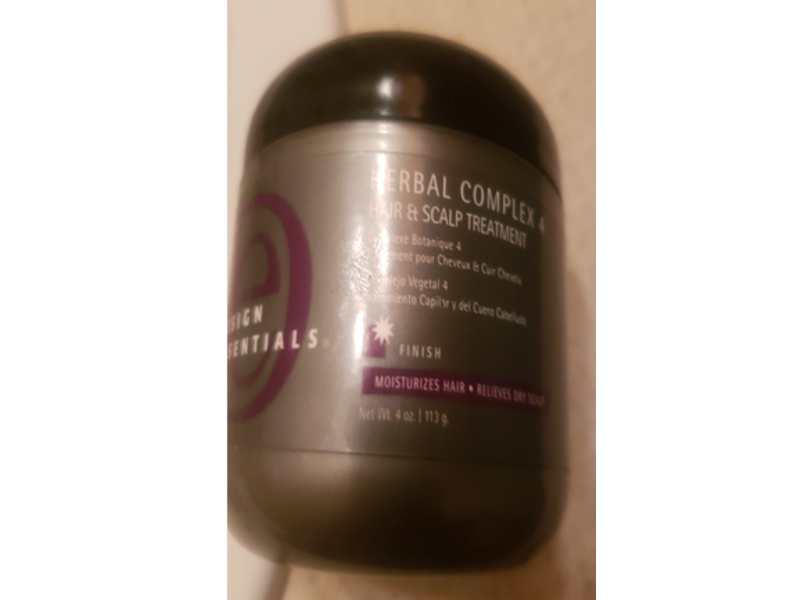 Design Essentials Herbal Complex Hair & Scalp Treatment, 4 fl oz/113 g