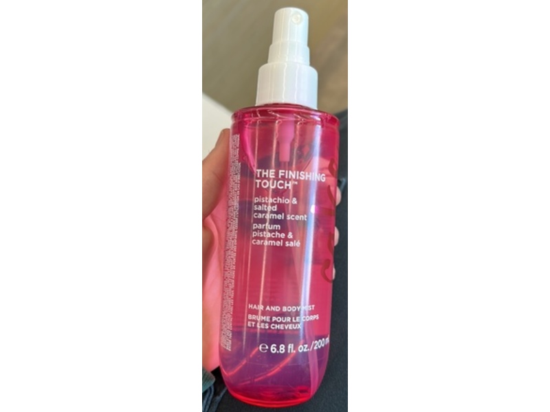Cake Beauty The Finishing Touch Hair & Body Mist, Pistachio + Salted + Caramel Scent, 6.8 fl oz/200 mL