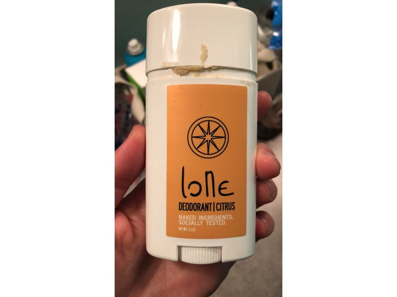 Lone Deodorant, Citrus, 2.4 oz