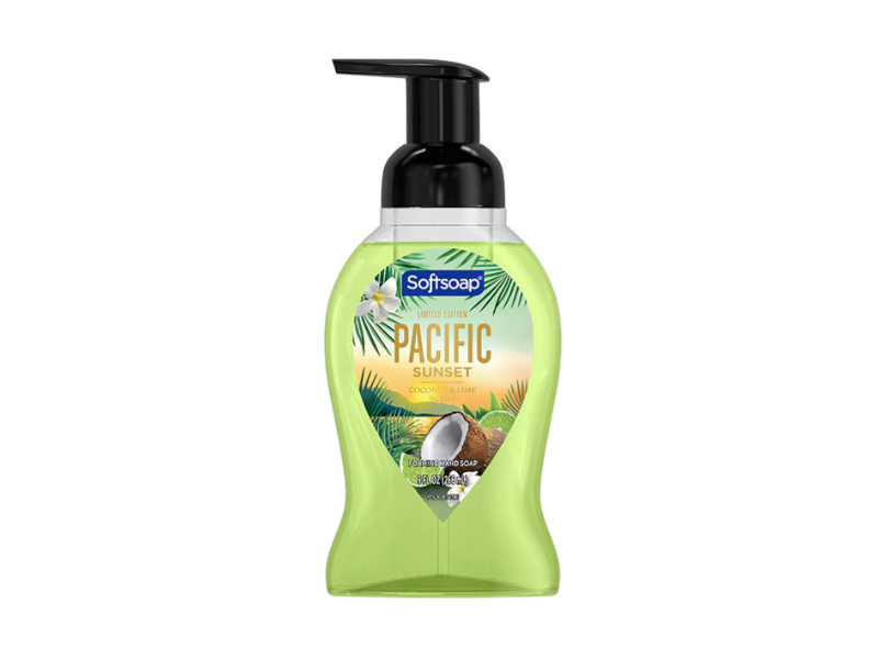 Softsoap Pacific Sunset Foaming Hand Soap, Coconut & Lime Scent, 9 fl oz/266 mL