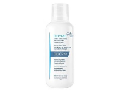 Ducray Dexyane Anti-Scratching Emollient Cream, 13.5 fl oz/400 mL