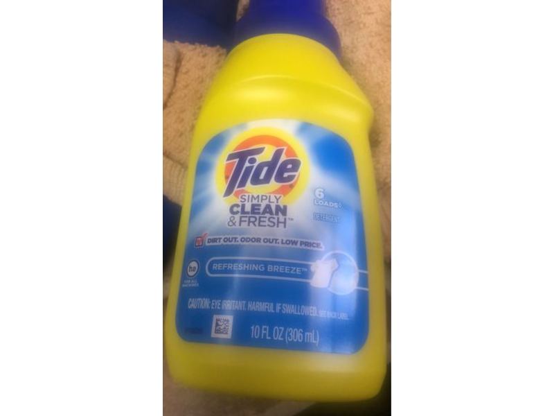 Tide Laundry Detergent, Refreshing Breeze, 10 fl oz/306 mL