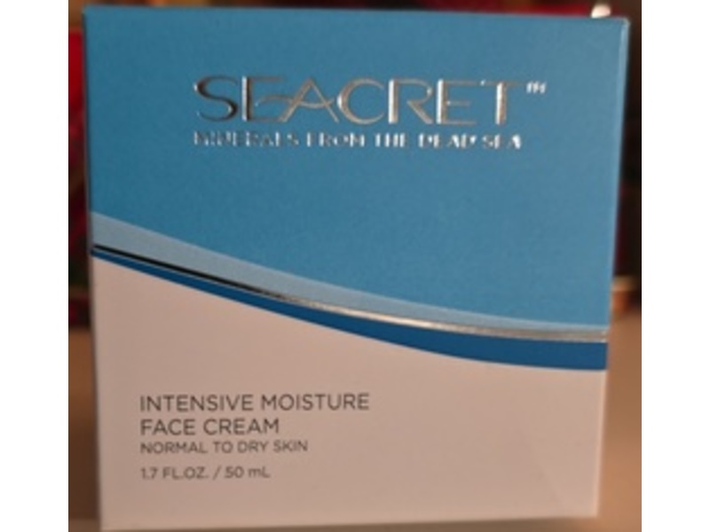 Seacret Intensive Moisture Face Cream, 1.7 fl oz/50 mL