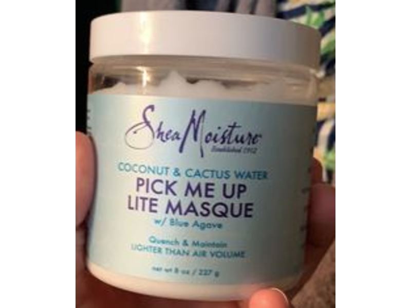 SheaMoisture Pick Me Up Lite Masque, Coconut & Cactus Water, 8 oz/227 g