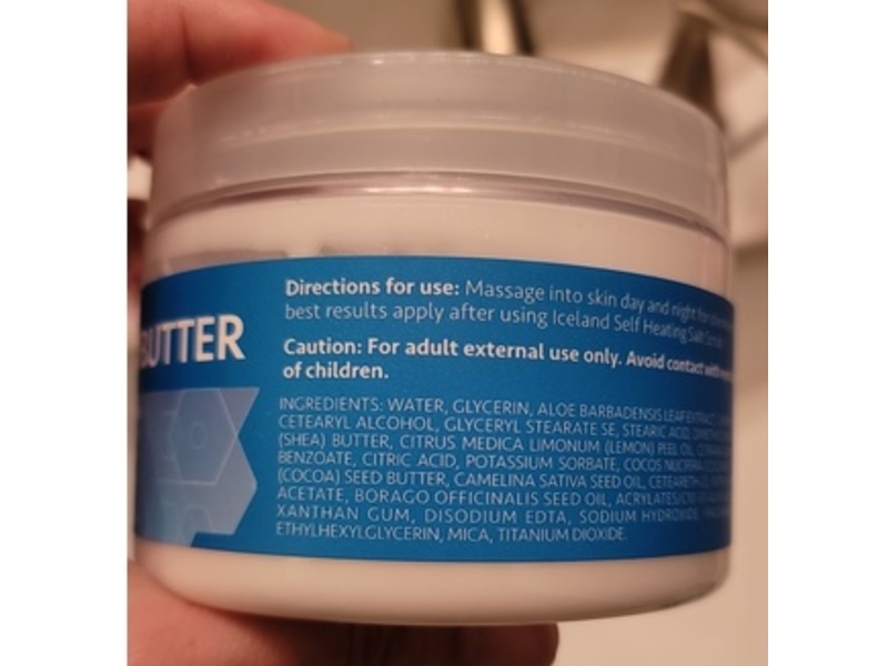 Village Naturals Glacier Zest Iceland Body Butter, 12 oz/340 g