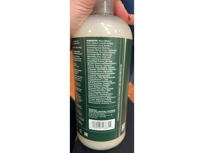 Tea Tree Moisturizing Shampoo, Lavender Mint, 33.8 fl oz/1 L