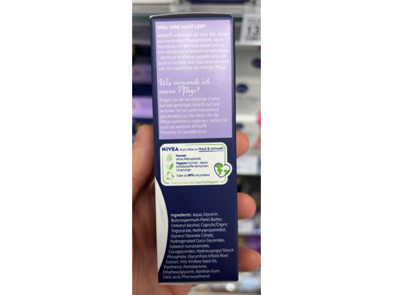 Nivea Regeneration Soothing Night Cream, 50 mL