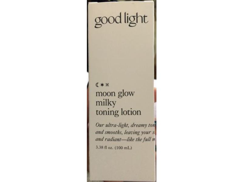 Good Light Moon Glow Milky Toning Lotion, 3.38 fl oz/100 mL