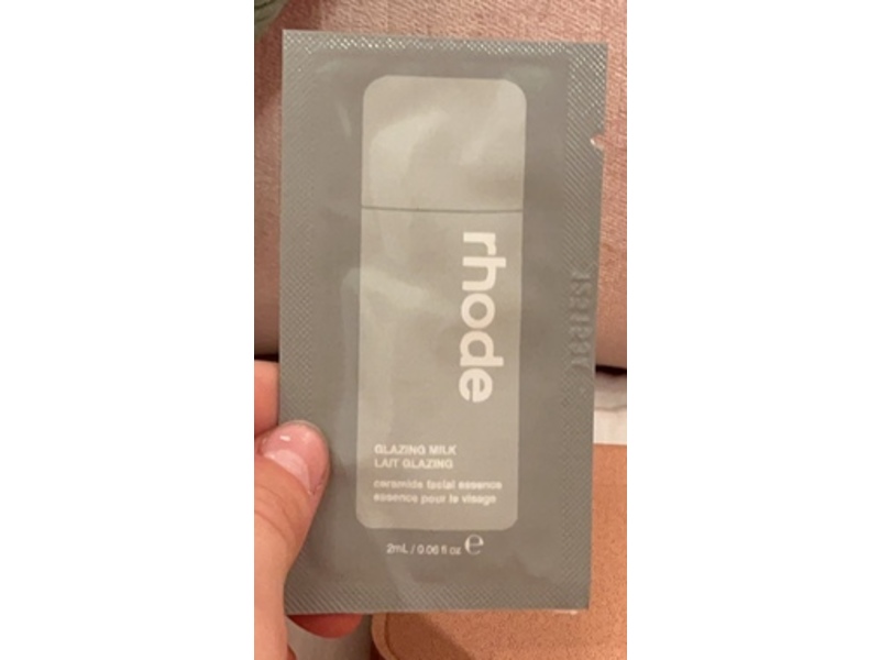 Rhode Glazing Milk Ceramide Facial Essence, 0.04 fl oz/2 mL