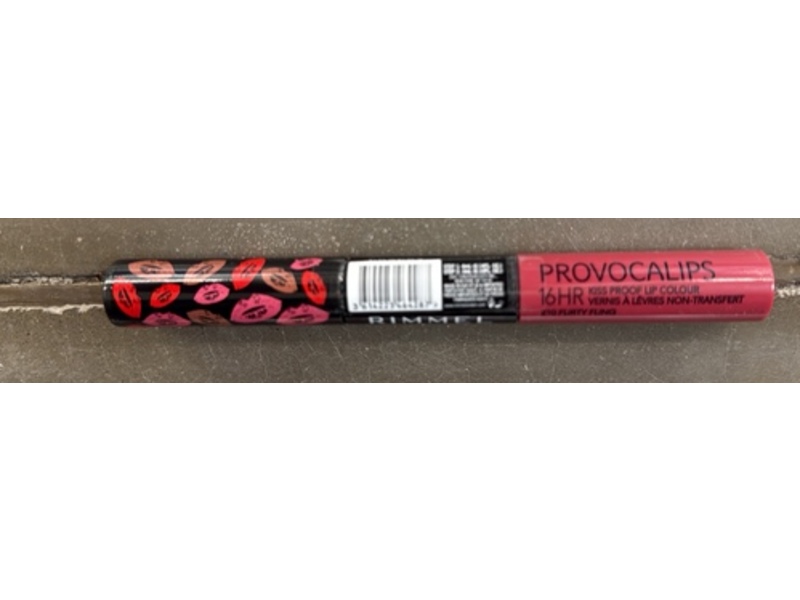 Rimmel London Provocalips Kiss Proof Lip Color, 210 Flirty Fling, 0.14 fl oz