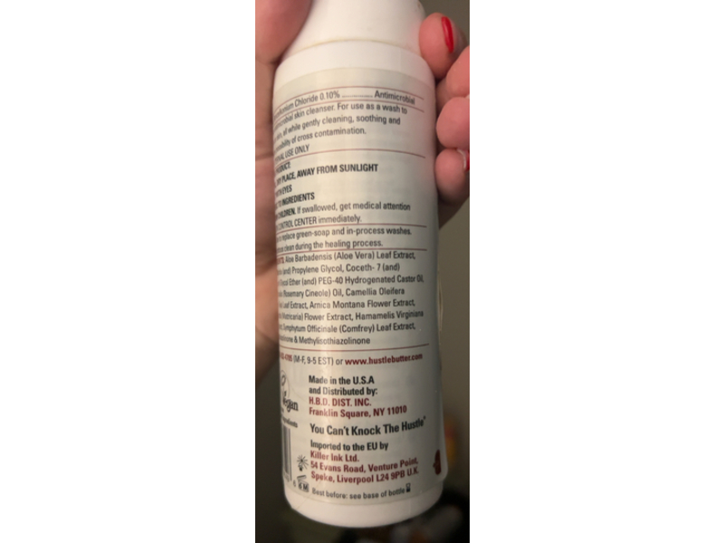 Hustle Bubbles Deluxe Revolutionary Refined Rinse, 7 fl oz/267 mL