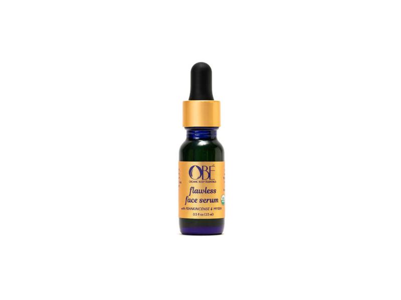 Organic Body Essentials Flawless Face Serum, Frankincense & Myrrh, 0.5 fl oz/15 mL