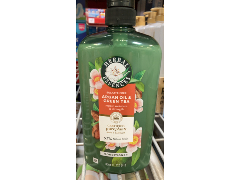 Herbal Essences Conditioner, Argan Oil & Green Tea, 33.8 fl oz/1 L