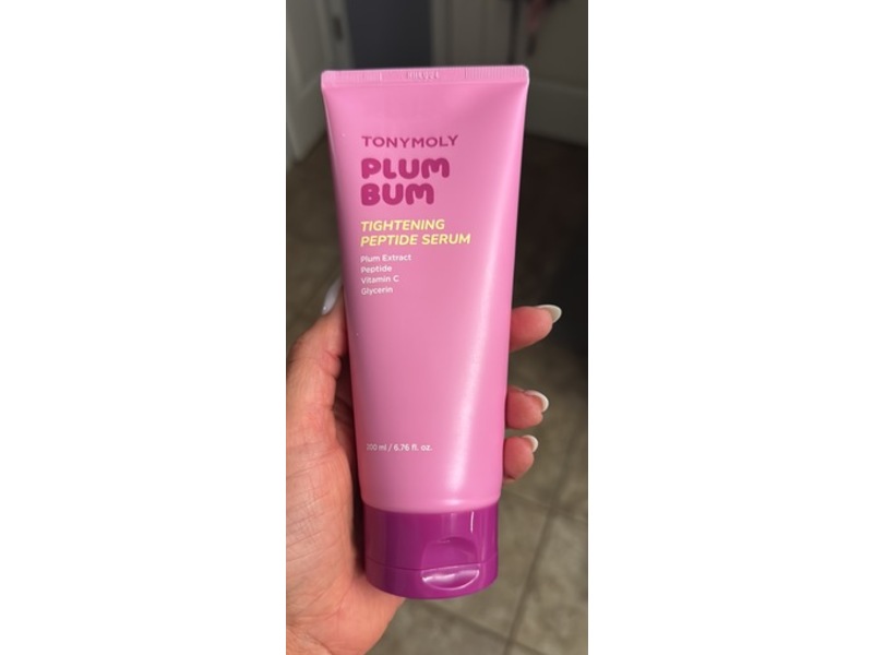 Tony Moly Plum Bum Tightening Peptide Serum, 6.76 fl oz/200 mL
