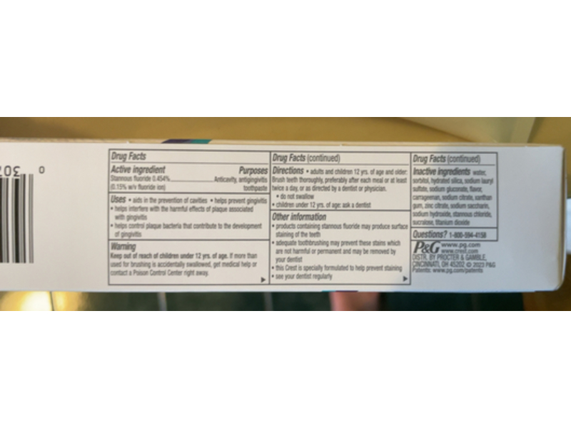 Crest Gum Detoxify Ultra Toothpaste, 4.7 oz/133 g