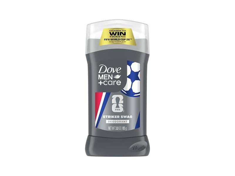 Dove Men+Care Striker Swag Deodorant, 72H, 3.0 oz/85 g