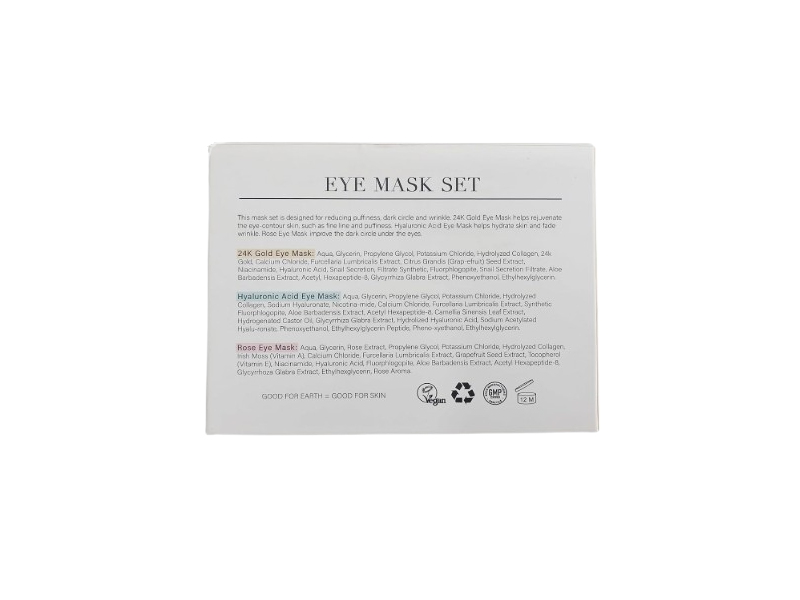 Peauamie Eye Mask Set, 3Mix, 6 g, 30 Pairs