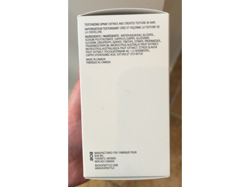 Bob Shore Thing Texturizing Spray, Citrus Extract & Lime Extract, 4.2 fl oz/125 mL