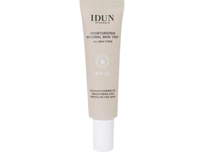 Idun Minerals Moisturizing Mineral Skin Tint, SPF 30, Medium, 0.91 fl oz/27 mL