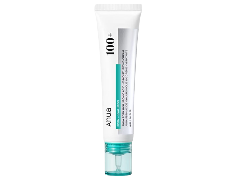 Anua PDRN Hyaluronic Acid 100 Moisturizing Cream, 2.02 fl oz/60 mL
