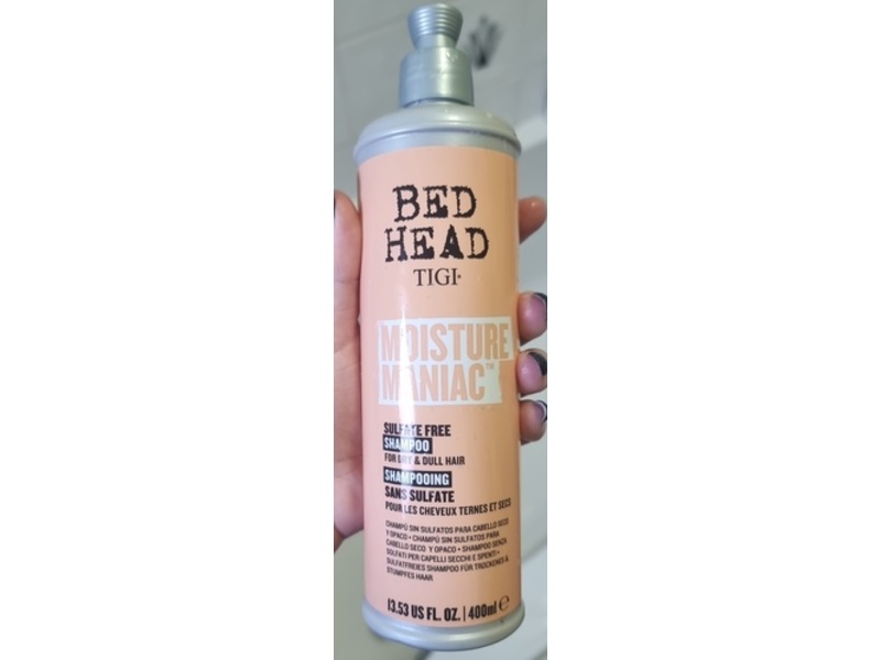Tigi Bed Head Moisture Maniac Shampoo, 13.53 fl oz/400 mL