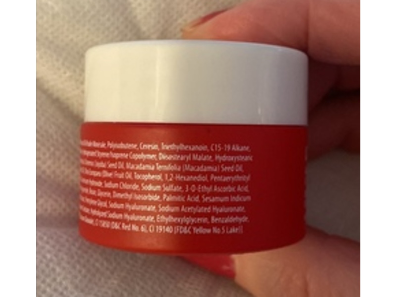 W7 Sweet Dreams Cherry Swirl Overnight Lip Mask, Cherry Extract & Hyaluronic Acid, 0.42 oz/12 g