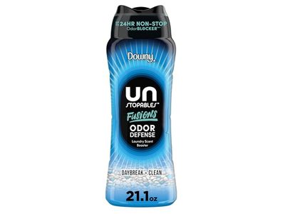 Downy Unstoppable Fusions Odor Defense Laundry Scent Boosters, Daybreak + Clean, 21.1 oz/598 g