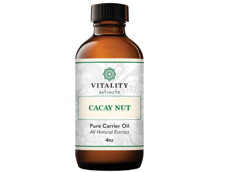 Vitality Extracts Pure Carrier Oil, Cacay Nut, 4 oz